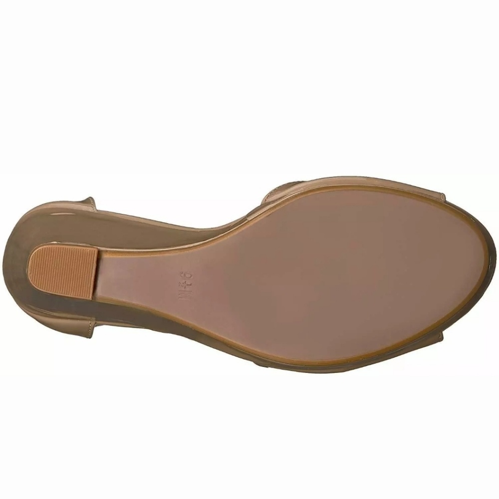 Pattern leather wedge - Picture 4 of 6